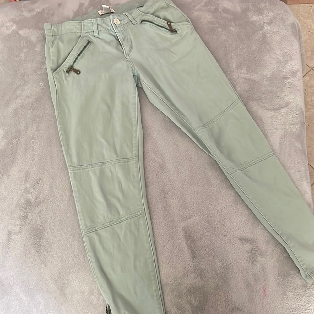 Green Skinny Pant